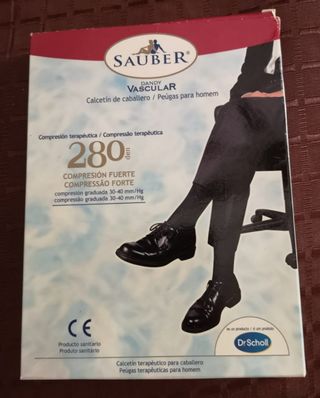 Calcetines compresión Sauber 280 den. Talla 4