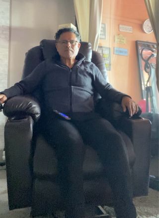 Sillón Relax Marrón - Piel Sintética