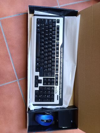 Teclado Ratón Rainbow inalámbrico