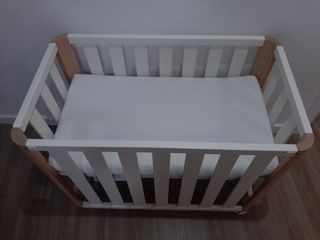 Minicuna Doco + colchón Ecus Care