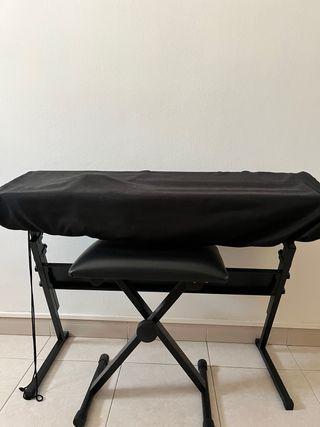 Kit completo Piano de teclado RockJam
