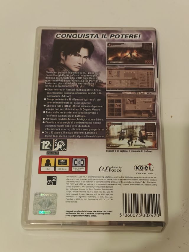 PSP Dynasty Warriors Vol. 2