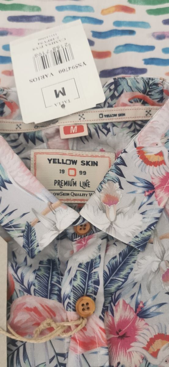 Camisa YELLOW SKIN - M multicolor