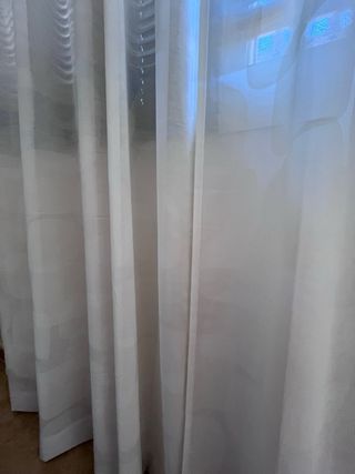 Cortinas blancas IKEA - 2 uds