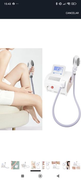 Máquina depilación láser IPL