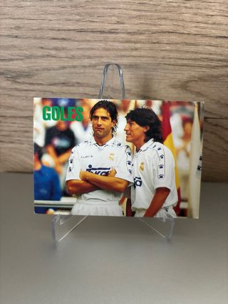 Cromo Zamorano Real Madrid Goles 