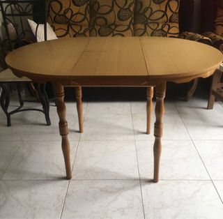 Mesa madera - cristal