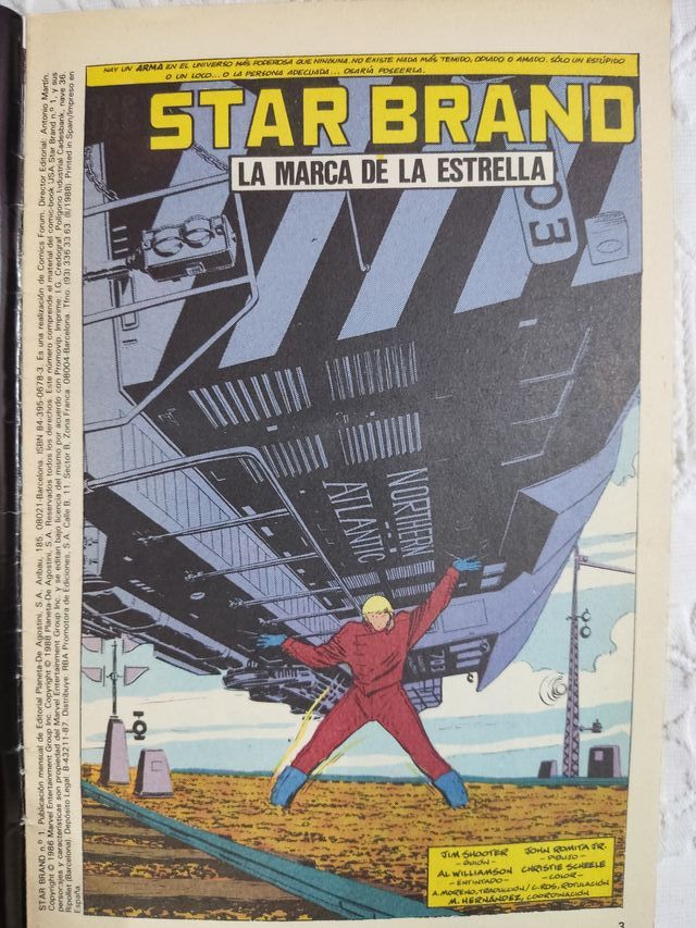 Cómic Star Brand (COMPLETA) Nuevo Universo Marvel