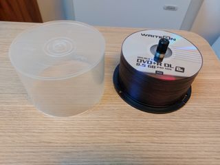 DVD+R DL  double layer WriteOn 8.5GB - 45 pezzi