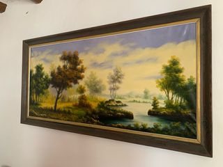 Cuadro paisaje óleo