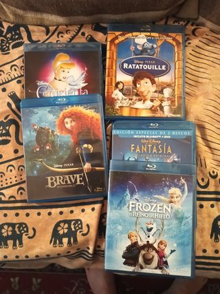 Blu-ray Disney: 6 Películas
7 cada una