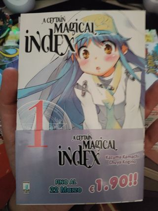 MANGA A CERTAIN MAGICAL INDEX 1-21 COMPLETO