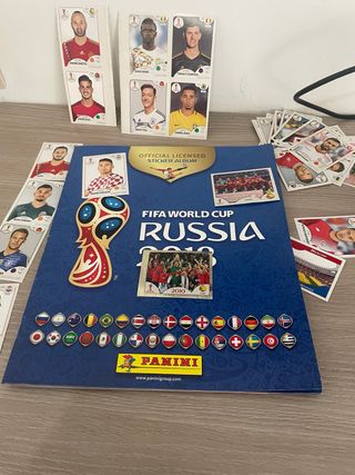 Álbum Mundial Rusia 2018 + cromos