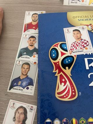 Álbum Mundial Rusia 2018 + cromos