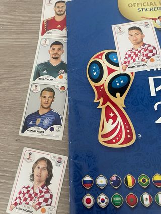 Álbum Mundial Rusia 2018 + cromos
