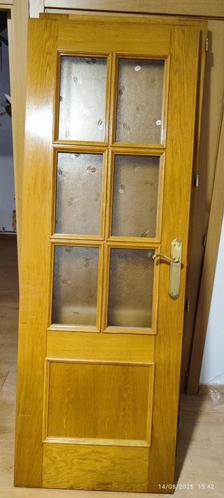 Puertas madera maciza - 1 ud.
