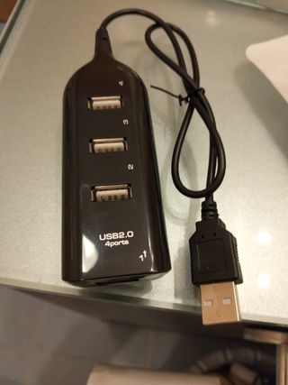 Adaptador USB 4 puertos