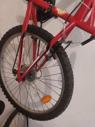 Bicicleta niño 20" roja