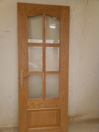 5 Puertas interior roble macizo