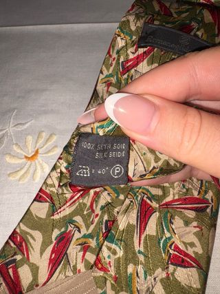 Corbata Zegna 100% seda italiana
