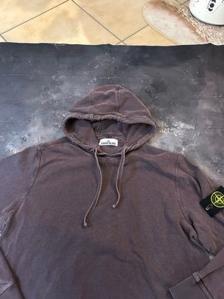 Felpa Stone Island marrone vintage