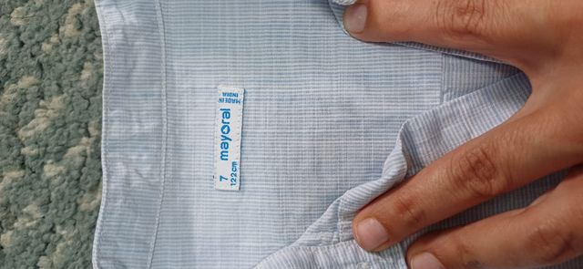 Conjunto niño mayoral: camisa y shorts