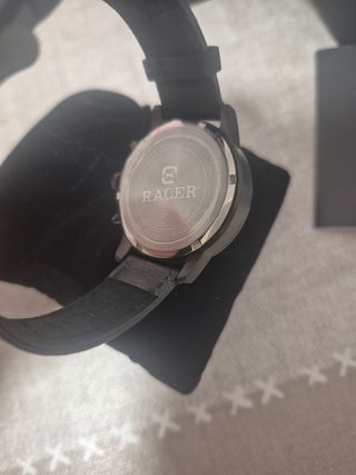 Reloj Racer negro - Cronógrafo