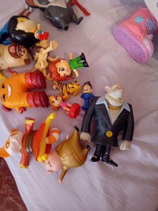 Un sacco di vecchi giocattoli