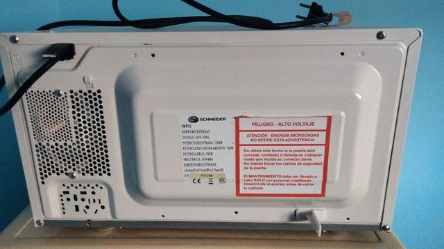 Microondas Schneider - Como nuevo