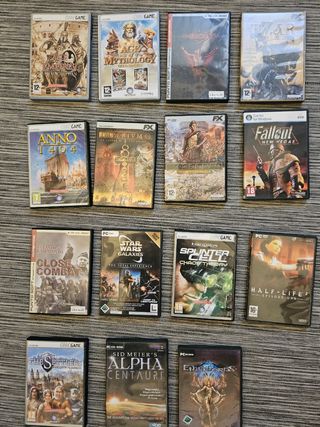 15 Juegos PC - Age of Empires, Fallout...