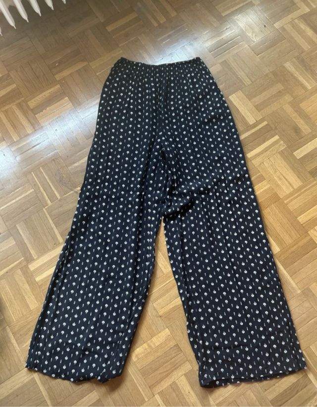 Pantalón fluido estampado
