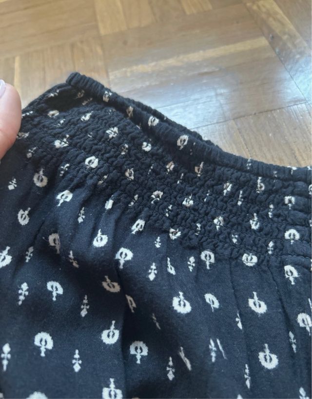 Pantalón fluido estampado