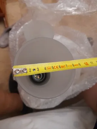 Lámpara 3 luces - Cromo