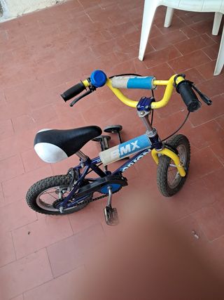 Bicicleta infantil BMX ORION, casi nueva