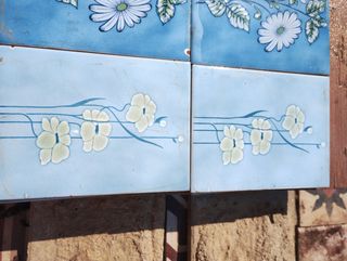 Azulejos vintage florales