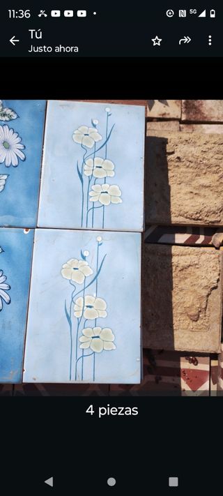 Azulejos vintage florales