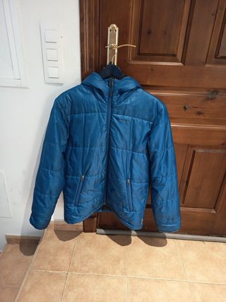 Chaqueta Acolchada Quechua Azul. Talla L
