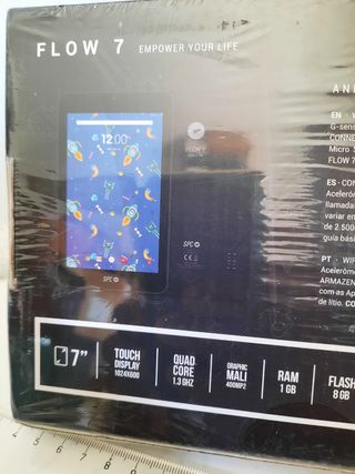 Tablet SPC Flow 7 - Negra