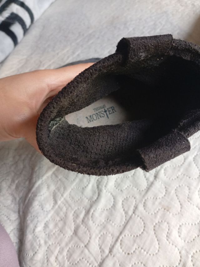 Botas ante negras mujer - talla 38