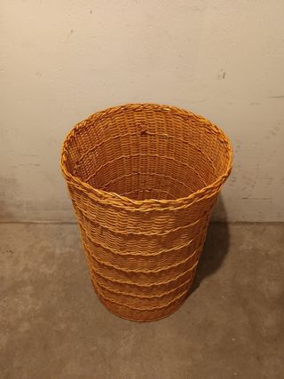 Cesta mimbre beige - Ropa