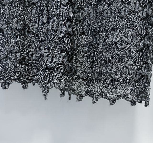 Chaqueta negra y Plata