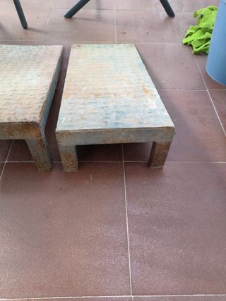 2 Rampas de hierro resistentes