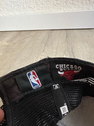 Gorra Chicago Bulls - roja y negra