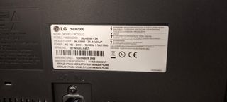 Televisión LG 26LH2000 26 pulgadas