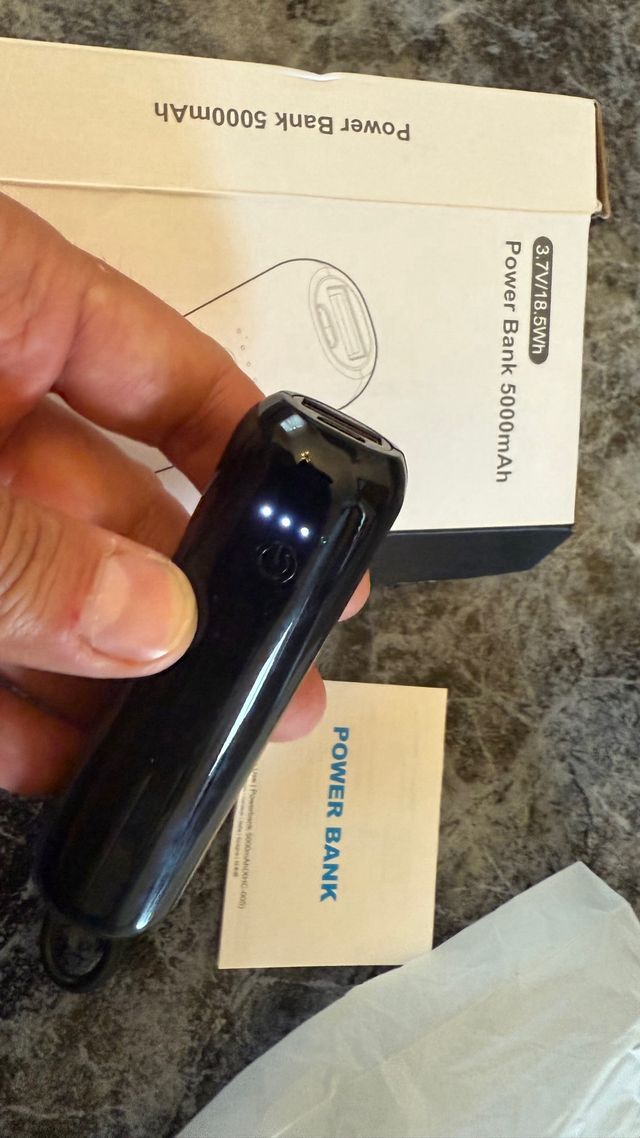 Power Bank 5000mAh - Mini - Carga rápida NUEVO