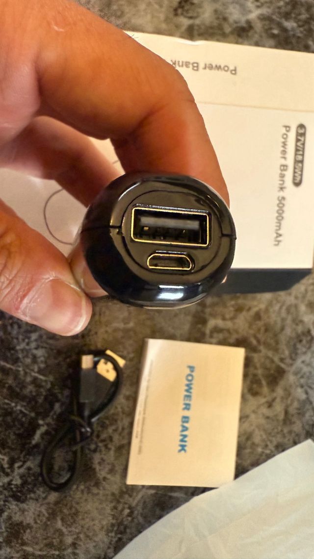 Power Bank 5000mAh - Mini - Carga rápida NUEVO