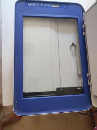 Impresora HP Instant Ink - Azul y Blanca