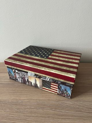 Pack 2 cajas decirativas “American Style”