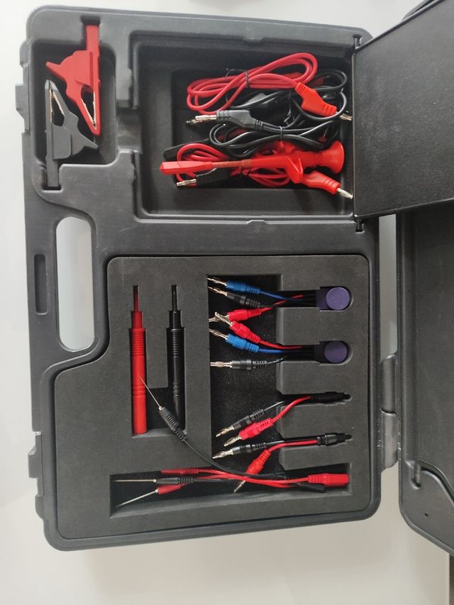 Juego cables de prueba