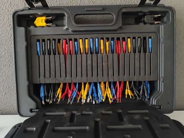 Juego cables de prueba